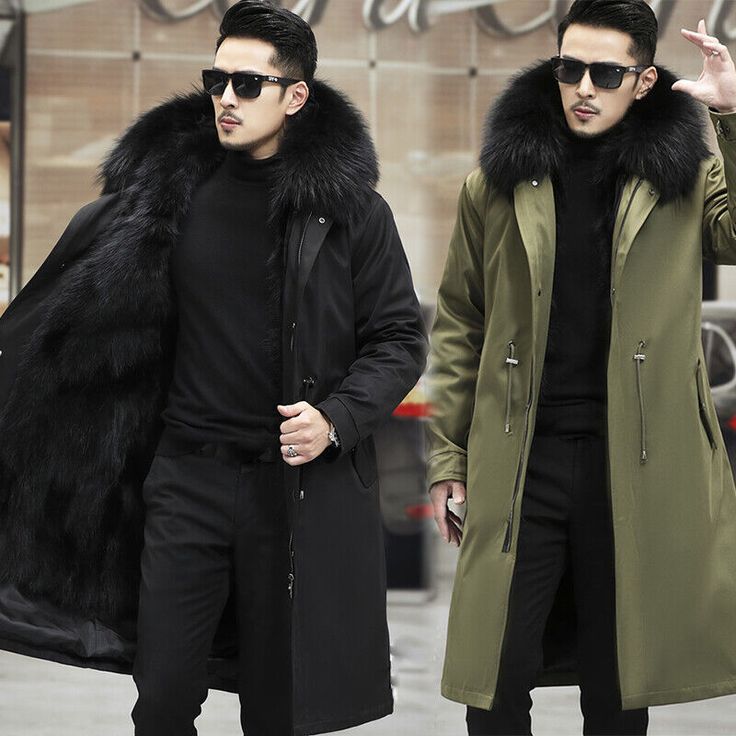 oman in a casual faux fur coat paired with black jeans and ankle boots.